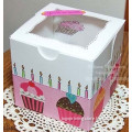 Portable Cupcake Box with Handle and Window